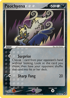 Poochyena #70 from Deoxys