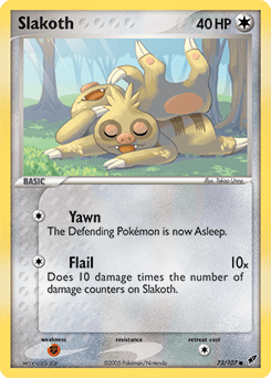 Slakoth #73 from Deoxys