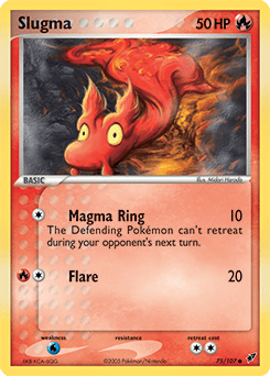 Slugma #75 from Deoxys