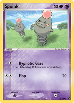 Spoink #76 from Deoxys