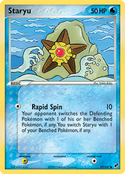 Staryu #77 from Deoxys