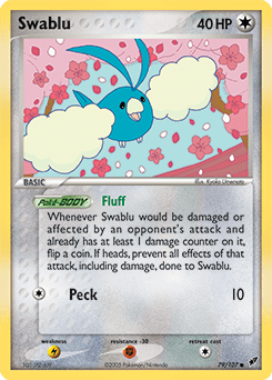 Swablu #79 from Deoxys