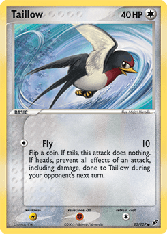 Taillow #80 from Deoxys