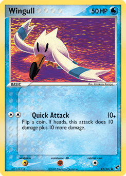 Wingull #81 from Deoxys