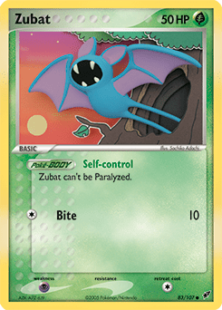 Zubat #83 from Deoxys