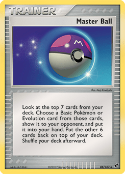 Master Ball #88 from Deoxys