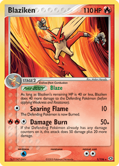 Blaziken #1 from Emerald