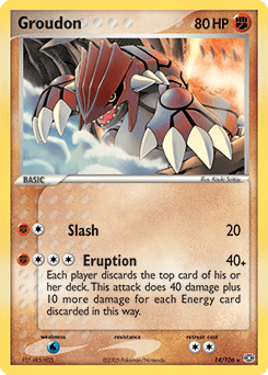 Groudon #14 from Emerald