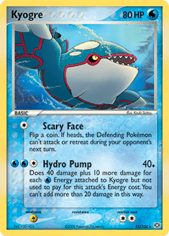 Kyogre #15 from Emerald