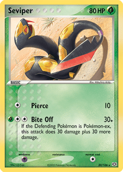 Seviper #20 from Emerald
