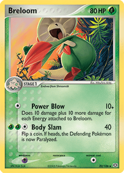 Breloom #22 from Emerald
