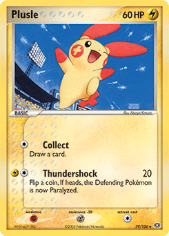 Plusle #39 from Emerald