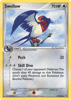 Swellow #41 from Emerald