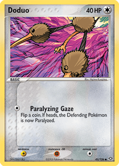 Doduo #45 from Emerald