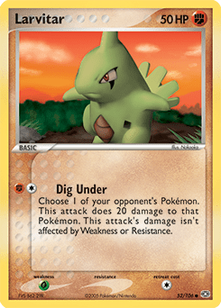 Larvitar #52 from Emerald