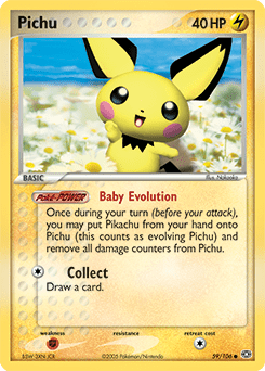 Pichu #59 from Emerald