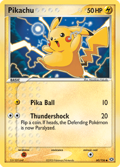 Pikachu #60 from Emerald