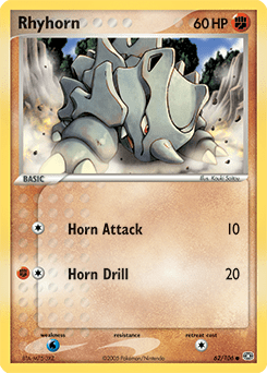 Rhyhorn #62 from Emerald