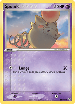 Spoink #66 from Emerald