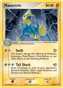 Manectric #7 from Emerald