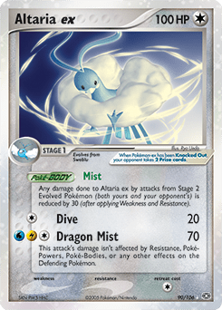 Altaria ex #90 from Emerald