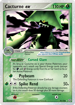 Cacturne ex #91 from Emerald