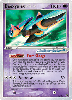 Deoxys ex #93 from Emerald