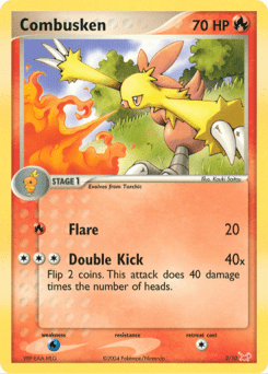Combusken #2 from EX Trainer Kit (Red)