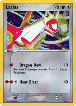 Latias #4 from EX Trainer Kit (Red)
