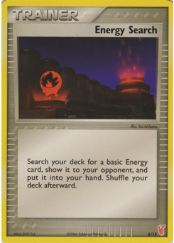 Energy Search #9 from EX Trainer Kit (Blue)