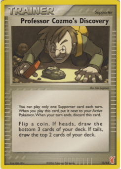 Professor Cozmo's Discovery #10 from EX Trainer Kit 2 (Red)