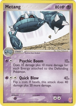 Metang #5 from EX Trainer Kit 2 (Red)