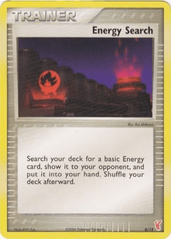 Energy Search #8 from EX Trainer Kit 2 (Red)