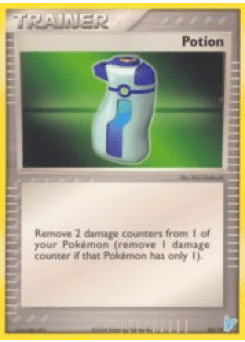 Potion #10 from EX Trainer Kit 2 (Blue)