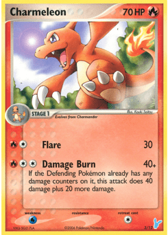 Charmeleon #3 from EX Trainer Kit 2 (Blue)