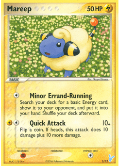 Mareep #5 from EX Trainer Kit 2 (Blue)