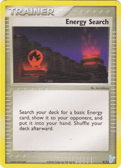 Energy Search #9 from EX Trainer Kit 2 (Blue)