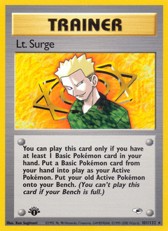 Lt. Surge #101 from Gym Heroes