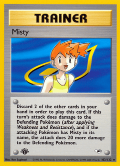 Misty #102 from Gym Heroes