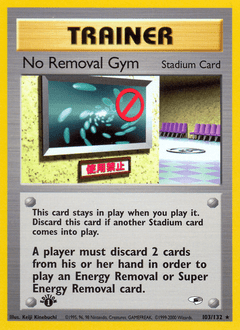 No Removal Gym #103 from Gym Heroes