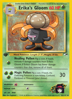 Erika's Gloom #45 from Gym Heroes