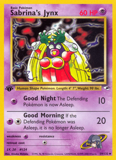 Sabrina's Jynx #59 from Gym Heroes