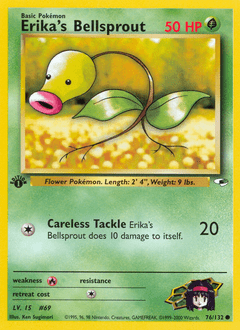 Erika's Bellsprout #76 from Gym Heroes