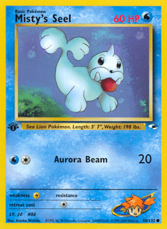 Misty's Seel #88 from Gym Heroes