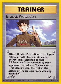 Brock's Protection #101 from Gym Challenge