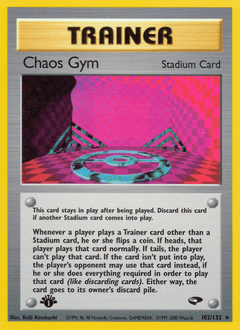 Chaos Gym #102 from Gym Challenge