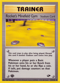 Rocket's Minefield Gym #119 from Gym Challenge