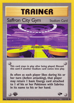 Saffron City Gym #122 from Gym Challenge