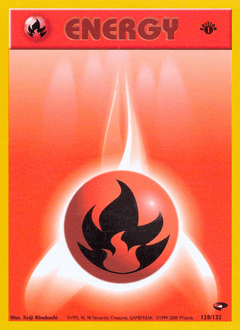 Fire Energy #128 from Gym Challenge