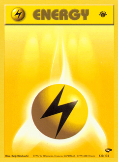 Lightning Energy #130 from Gym Challenge